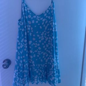 Spotted Blue dress